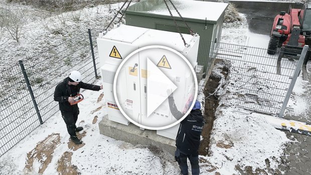 Referenzprojekt Gewerbespeicher