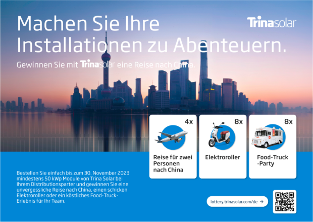Trina Solar Gewinnspiel Deutschland