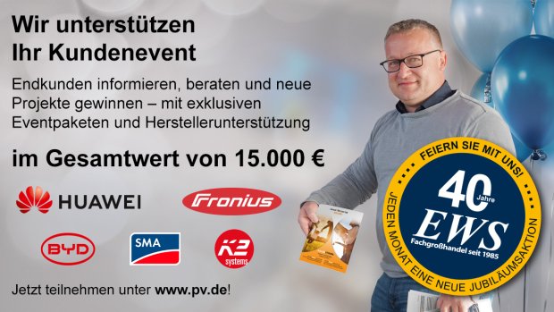 40 Jahre EWS - Märzaktion