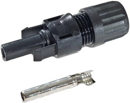 MC4 connector plug, 4-6mm² PV-KBT4/6I-UR, 5-6mm