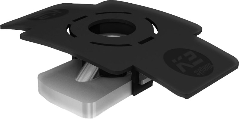 K2 M Insert nut with stainless steel mounting clip