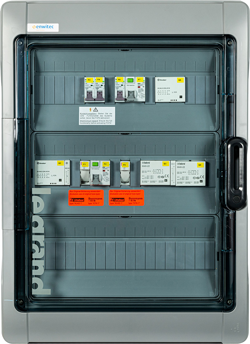 Enwitec switchover box "SMA 1-phase"