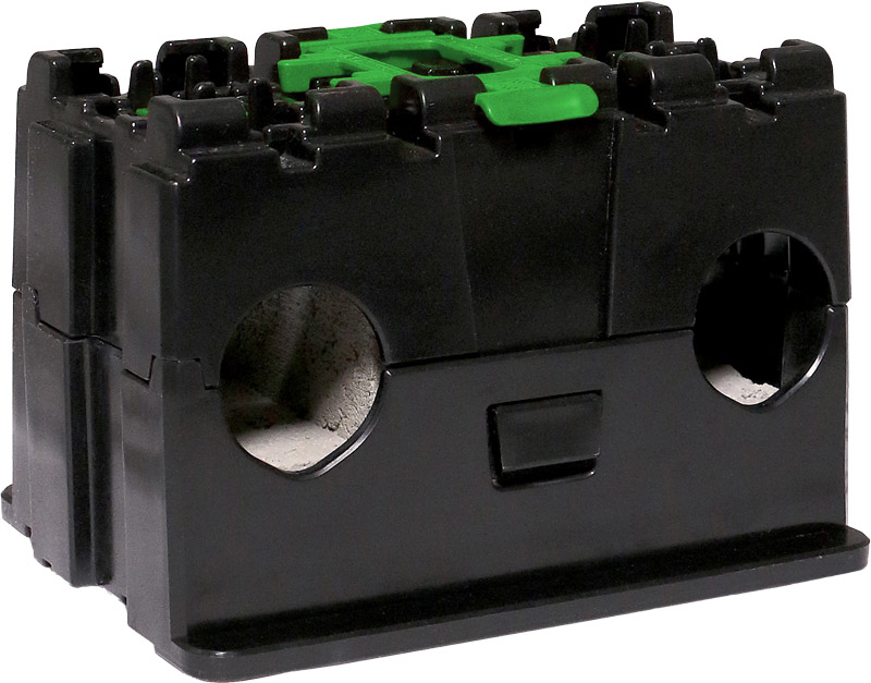 K2 PVX Multimount flat roof base component for cable routing