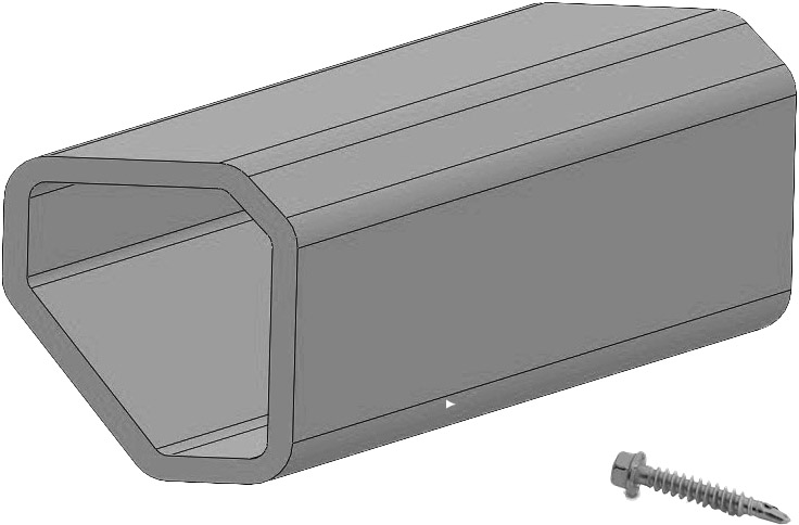 K2 Rail Connector Set SingleRail 63