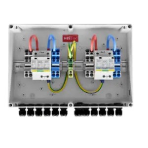 HIS DC Combiner SPD Type 1/2, 4 MPPT 3 Strings in, 3 Strings out