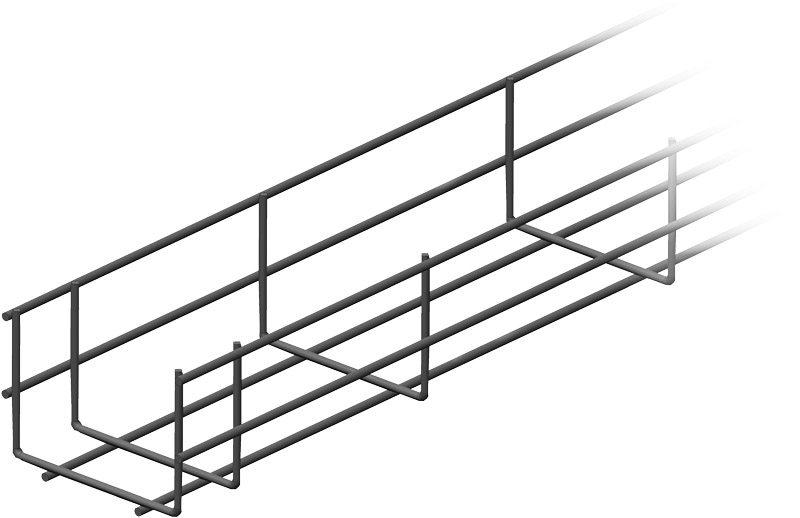 K2 Kabelføring til fladt tag Performa Mesh Tray 70x100x3000