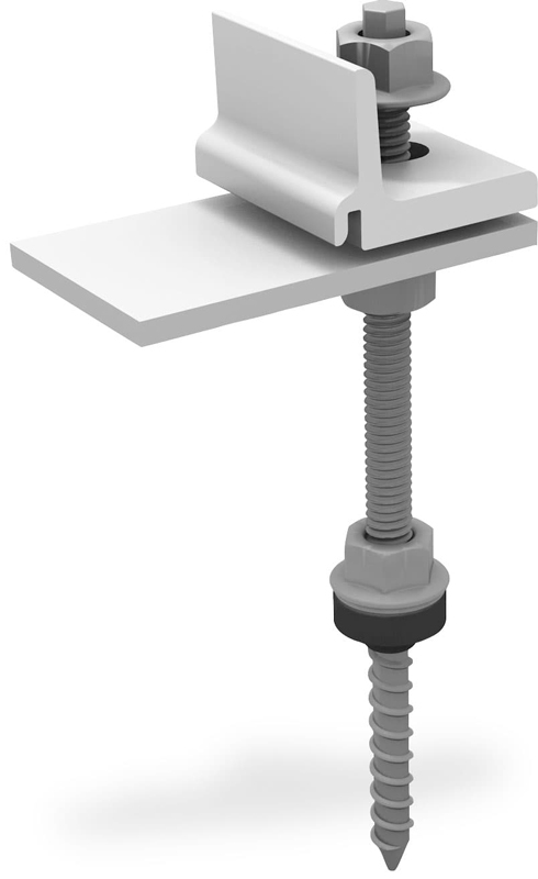 K2 Stokskrue M10x250 med climber og fibercementforsegling, til træ UK