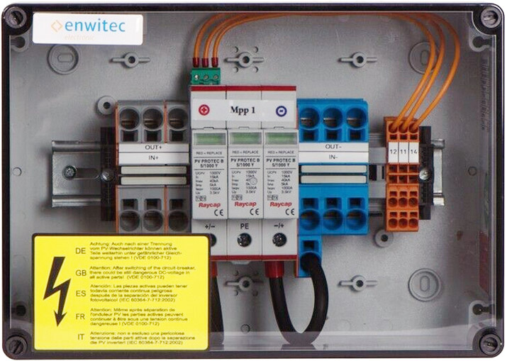 Enwitec GAK SPD Type 1/2, 1 MPPT 1 String, MC4