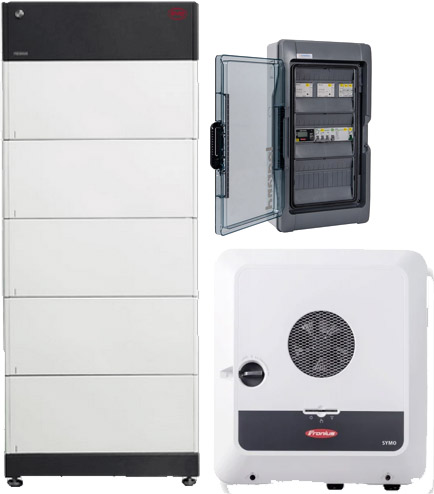 Fronius Symo Gen24 6.0 Plus with backup power + BYD 13.8 (HVM)