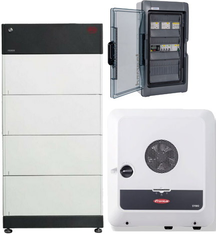 Fronius Symo Gen24 8.0 Plus with backup power + BYD 11.0 (HVM)