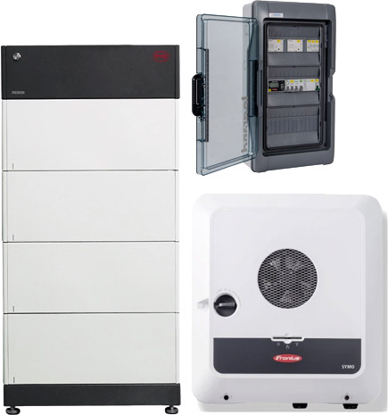 Fronius Symo Gen24 10.0 Plus with backup power + BYD 11.0 (HVM)