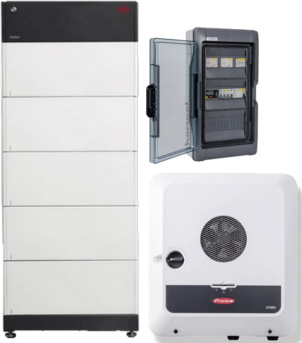 Fronius Symo Gen24 10.0 Plus with backup power + BYD 13.8 (HVM)
