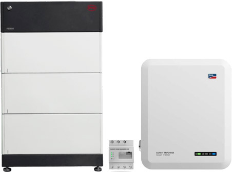 Sunny Tripower 8.0 Smart Energy + BYD 7.7 (HVS) with backup