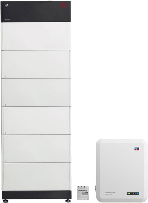 Sunny Tripower 8.0 Smart Energy + BYD 16.6 (HVM) with backup
