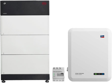 Sunny Tripower 5.0 Smart Energy + BYD 7.7 (HVS) with backup