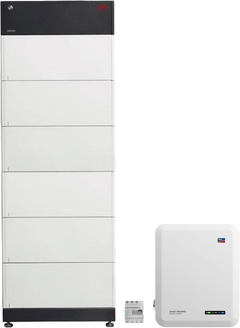 Sunny Tripower 5.0 Smart Energy + BYD 16.6 (HVM) with backup