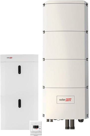 SolarEdge SE5K Home Hub + SolarEdge Home Battery 9,7 kWh