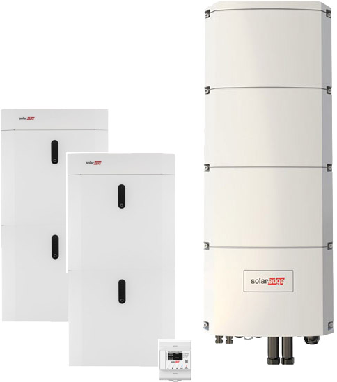SolarEdge SE5K Home Hub + SolarEdge Home Battery 19,4 kWh