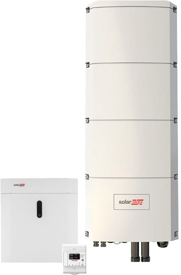 SolarEdge SE8K Home Hub + SolarEdge Home Battery 4,85 kWh