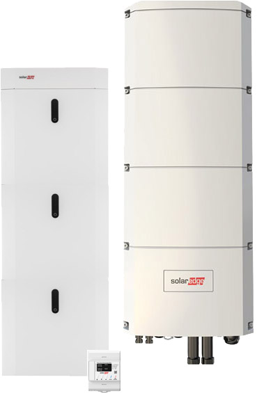 SolarEdge SE8K Home Hub + SolarEdge Home Battery 14,55 kWh