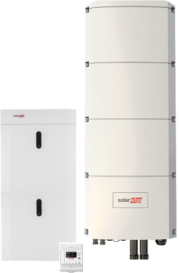 SolarEdge SE10K Home Hub + SolarEdge Home Battery 9,7 kWh