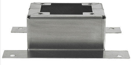 Hardy Barth base i rustfrit stål 100mm für Stele cPµ