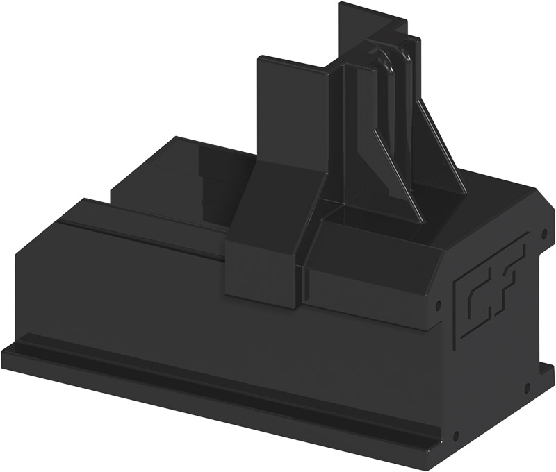 ENSTALL ClickFit EVO profil-slutlukker sort
