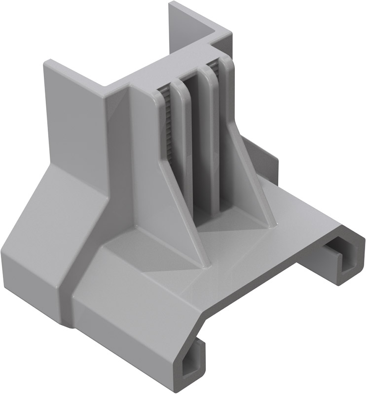 ENSTALL ClickFit EVO End clamp support grey