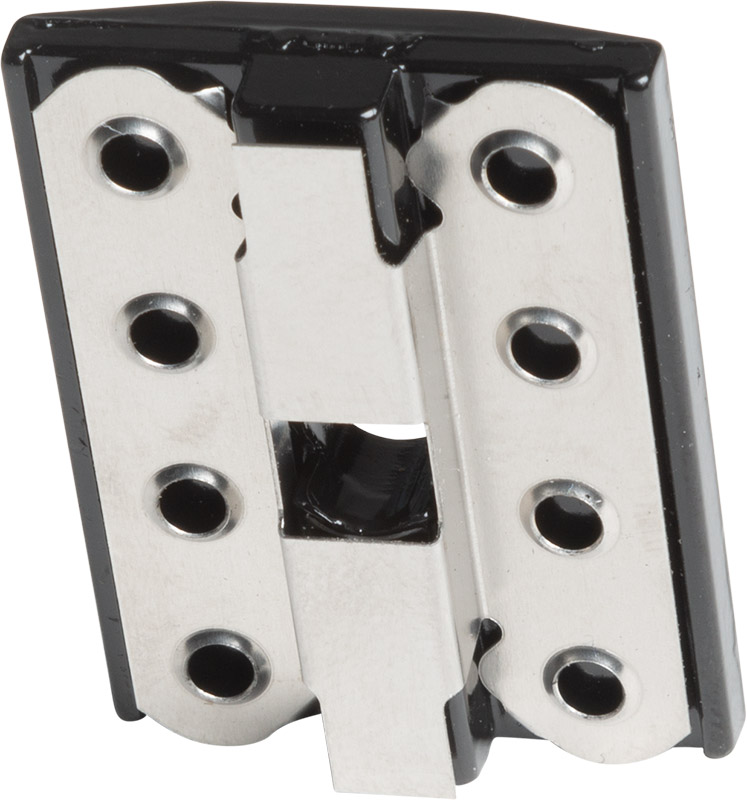 ENSTALL Universal mellemklemme with bonding - sort