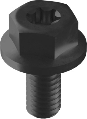 ENSTALL Mounting screw M6 x 12mm black