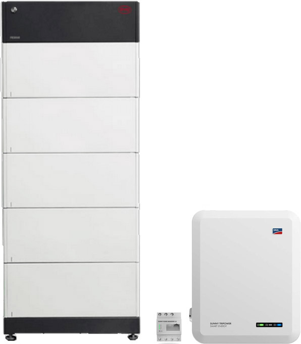 Sunny Tripower 8.0 Smart Energy + BYD 12.8 (HVS) with backup