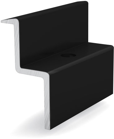 K2 End Clamp Solo, black