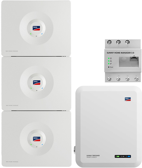 SMA Sunny Tripower 5.0 Smart Energy + SMA Home Storage 9.84 kWh