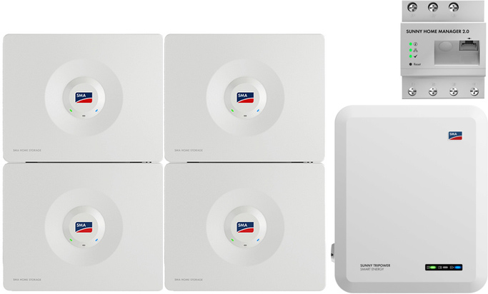 SMA Sunny Tripower 6.0 Smart Energy + SMA Home Storage 13.12 kWh