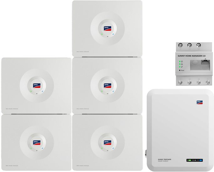 SMA Sunny Tripower 6.0 Smart Energy + SMA Home Storage 16.4 kWh