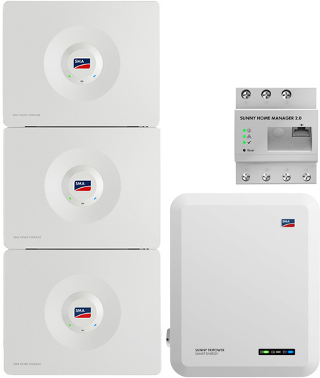 SMA Sunny Tripower 10.0 Smart Energy + SMA Home Storage 9.84 kWh
