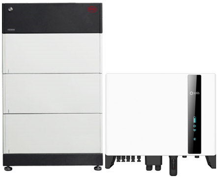 Solis S6 10KW 3Ph Hybrid Inverter inkl. Smart Meter + BYD Hochvolt Battery-Box Premium HVM 8.3