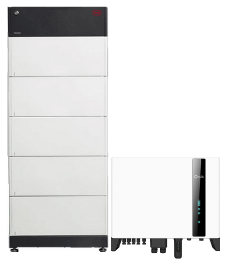 Solis S6 5KW 3Ph Hybrid Inverter inkl. Smart Meter + BYD Hochvolt Battery-Box Premium HVM 13.8
