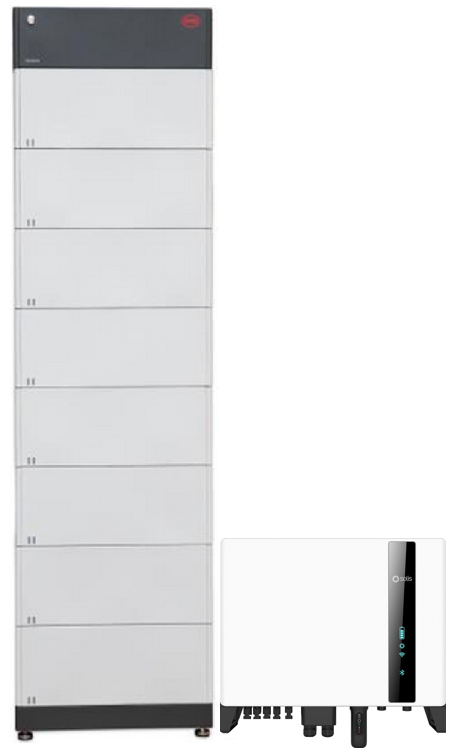 Solis S6 5KW 3Ph Hybrid Inverter inkl. Smart Meter + BYD Hochvolt Battery-Box Premium HVM 22.1
