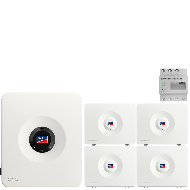 SMA Sunny Boy Smart Energy 3.6 + SMA Home Storage 13.12 kWh