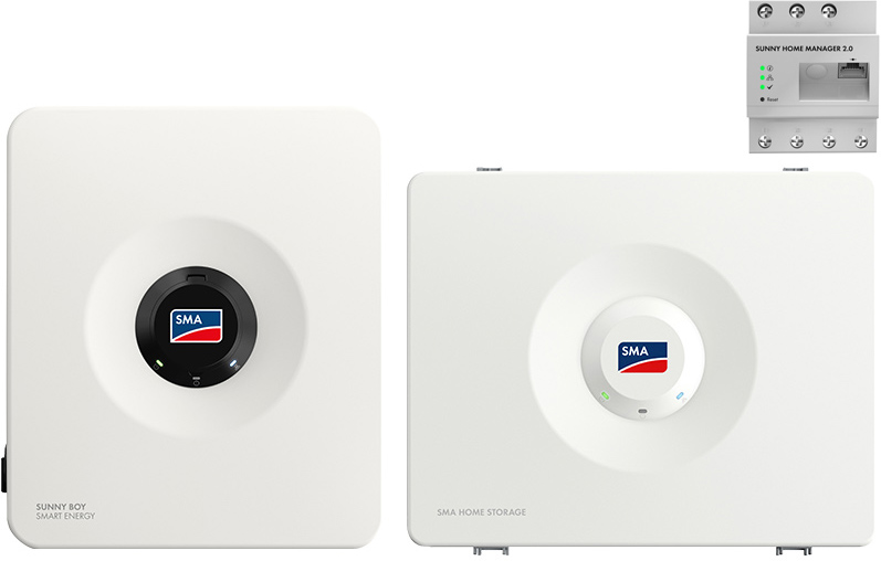 SMA Sunny Boy Smart Energy 5.0 + SMA Home Storage 3.28 kWh