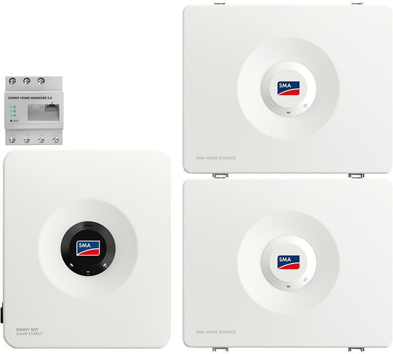SMA Sunny Boy Smart Energy 5.0 + SMA Home Storage 6.56 kWh