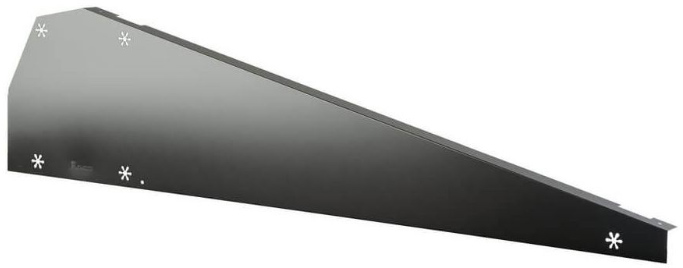 ENSTALL FlatFix Fusion Wind deflector left