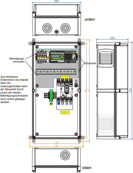 Enwitec Netz- und Anlagenschutz 77,6kW / 86,3kVA