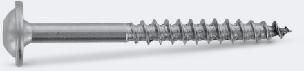 K2 Wood construction screw, pan head 8x100, partially threaded (manufacturer: Eurotec)