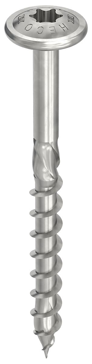 K2 self-assembly Wood construction screw, washer head 8x200