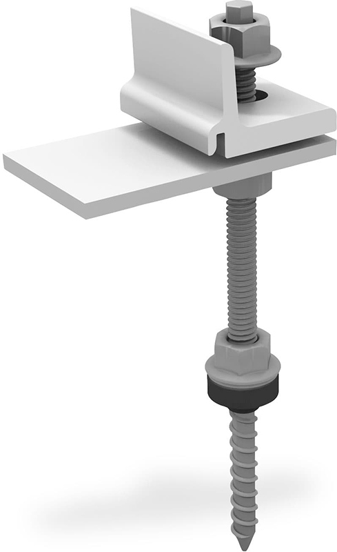 K2 Stokskrue M12x200 med climber og fibercementforsegling, til træ UK