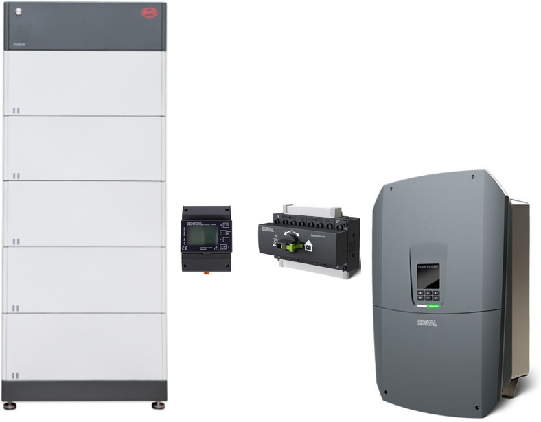 KOSTAL PLENTICORE L G3 (17,5 kW) + BYD 13.8 (HVM) Backup power functionality