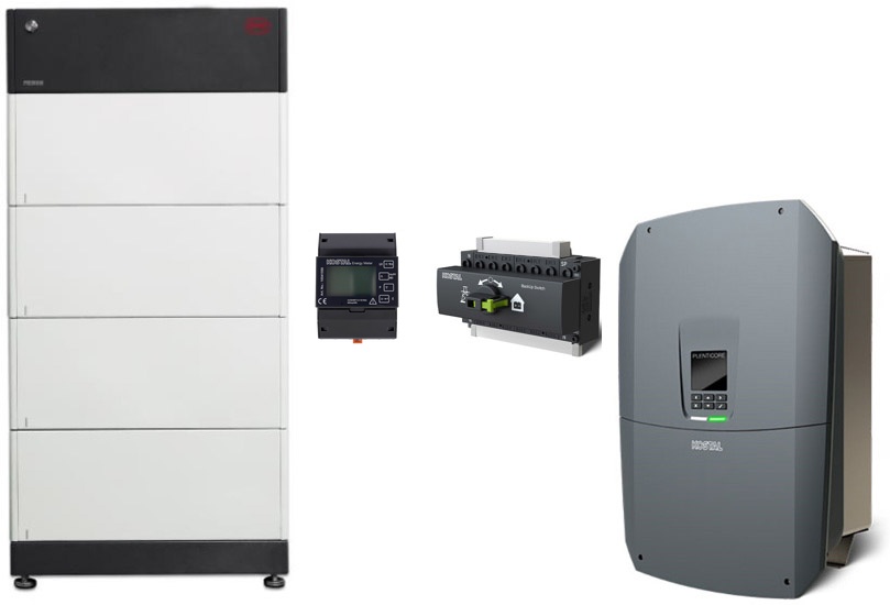 KOSTAL PLENTICORE L G3 (20,0 kW) + BYD 10.2 (HVS) Mulighed for backup-strøm