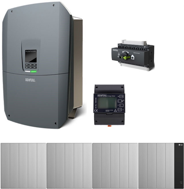 KOSTAL PLENTICORE M G3 (12,5 kW) + LG ES Enblock FLEX 12.9 Backup power functionality